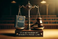 it is not wisdom but authority that makes a law. t - tymoff